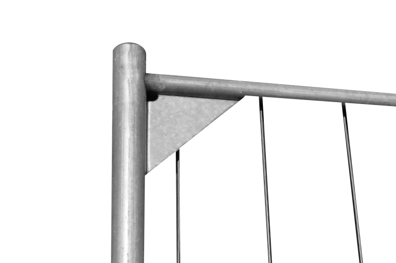 panel azurowy wzmocniony ogrodzenia budowlanego