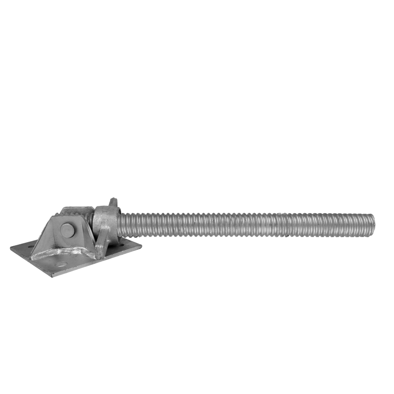 podstawka uchylna do rusztowania elewacyjnego