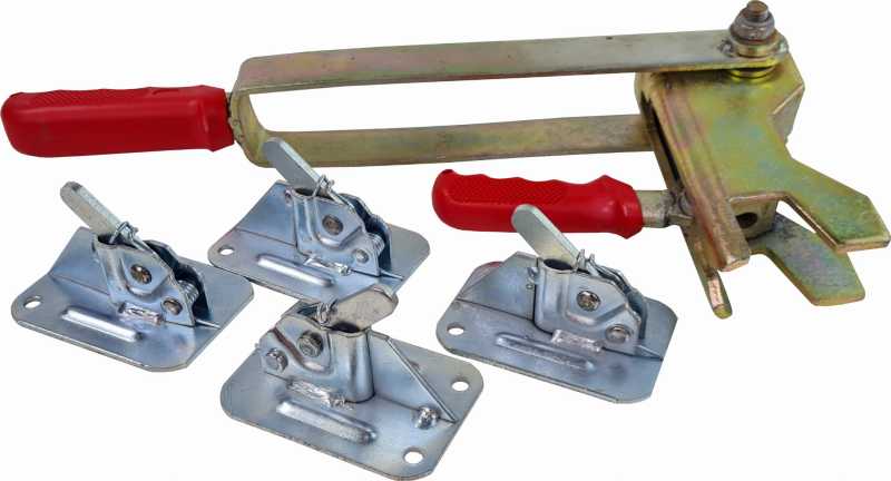 Zacisk sprężynowy wzmocniony 50szt + klucz sprężynowy