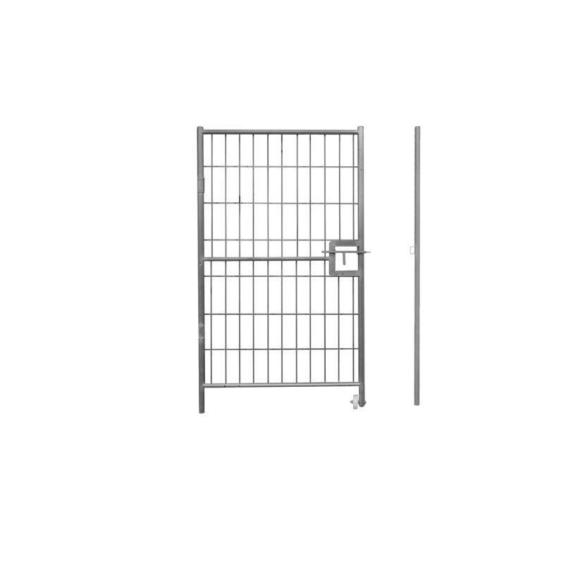 Furtka do ogrodzeń tymczasowych z ryglem i kołem