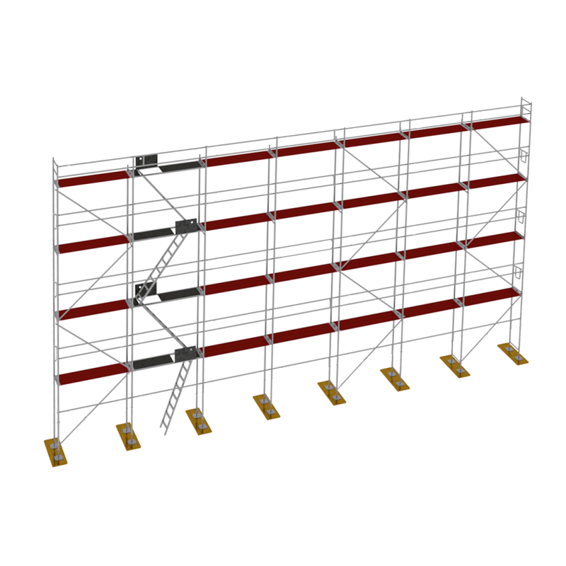 rusztowanie plettac 220,5m2
