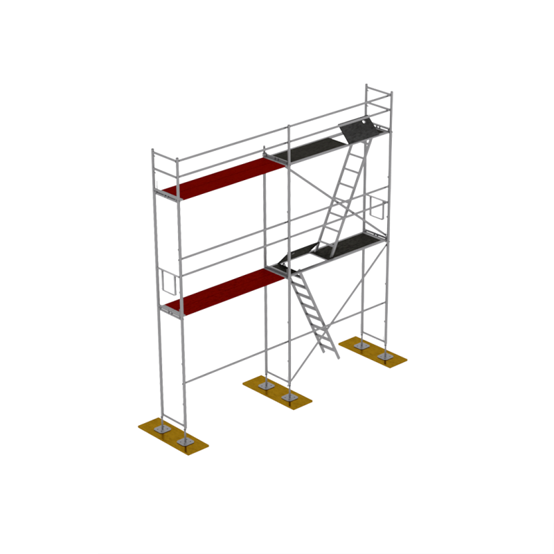 rusztowanie 36m2usztowanie elewacyjne Plettac P70 36m2