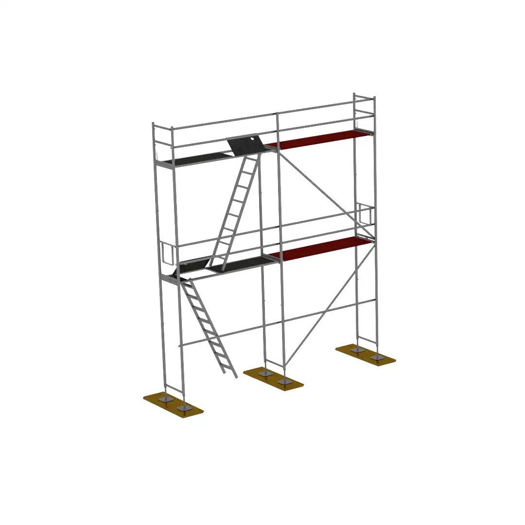 Rusztowanie Plettac drewno P70 36m2
