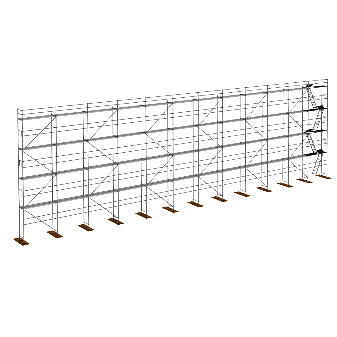 Rusztowanie stal Plettac P70 360m2