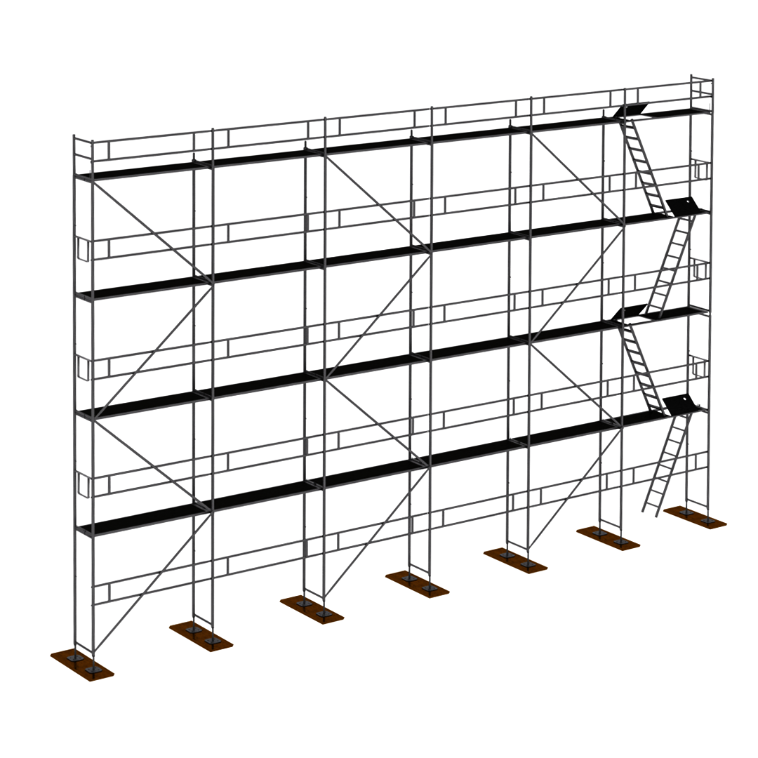 Rusztowanie aluminiowe Plettac P70 150m2