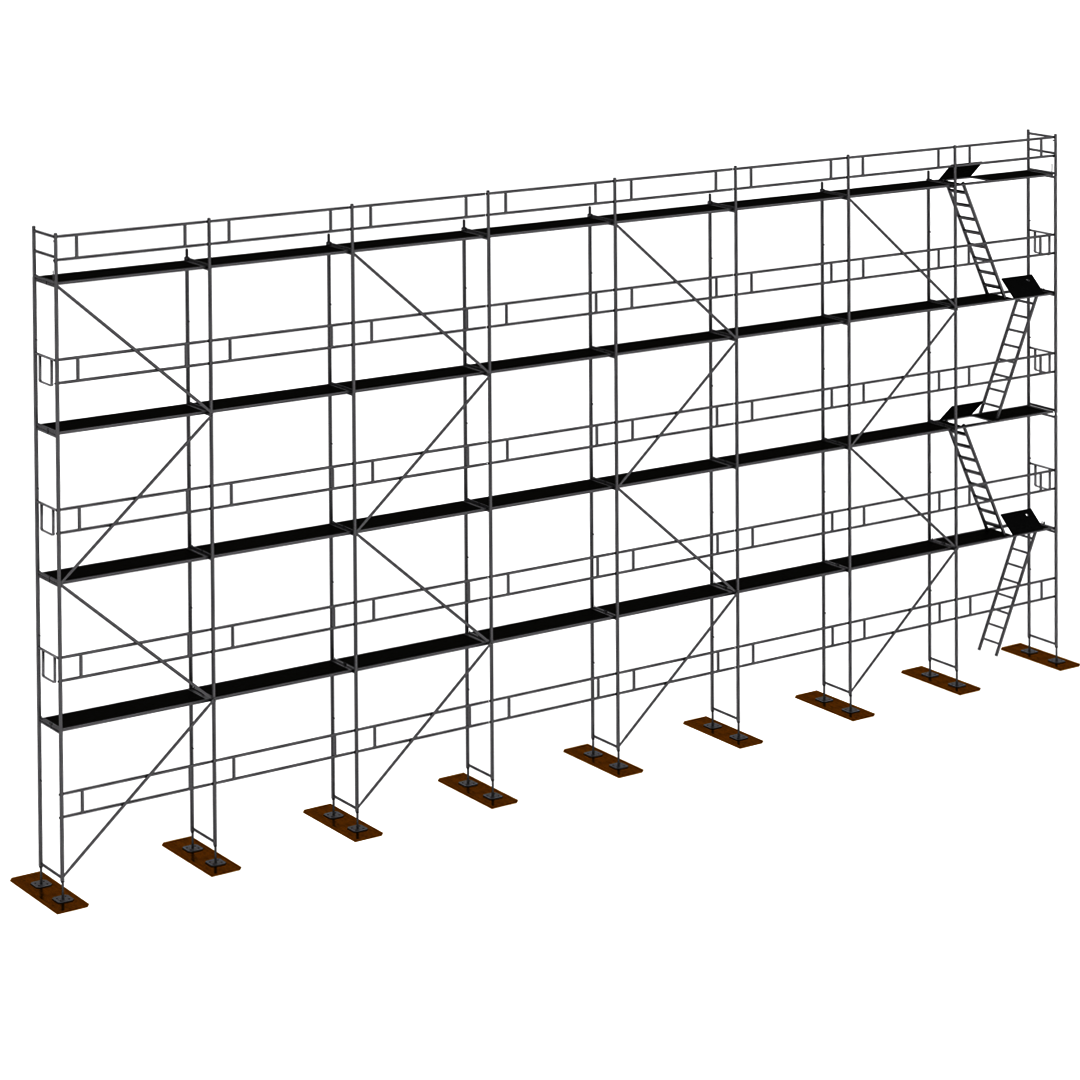 Rusztowanie aluminiowe Plettac P70 200m2