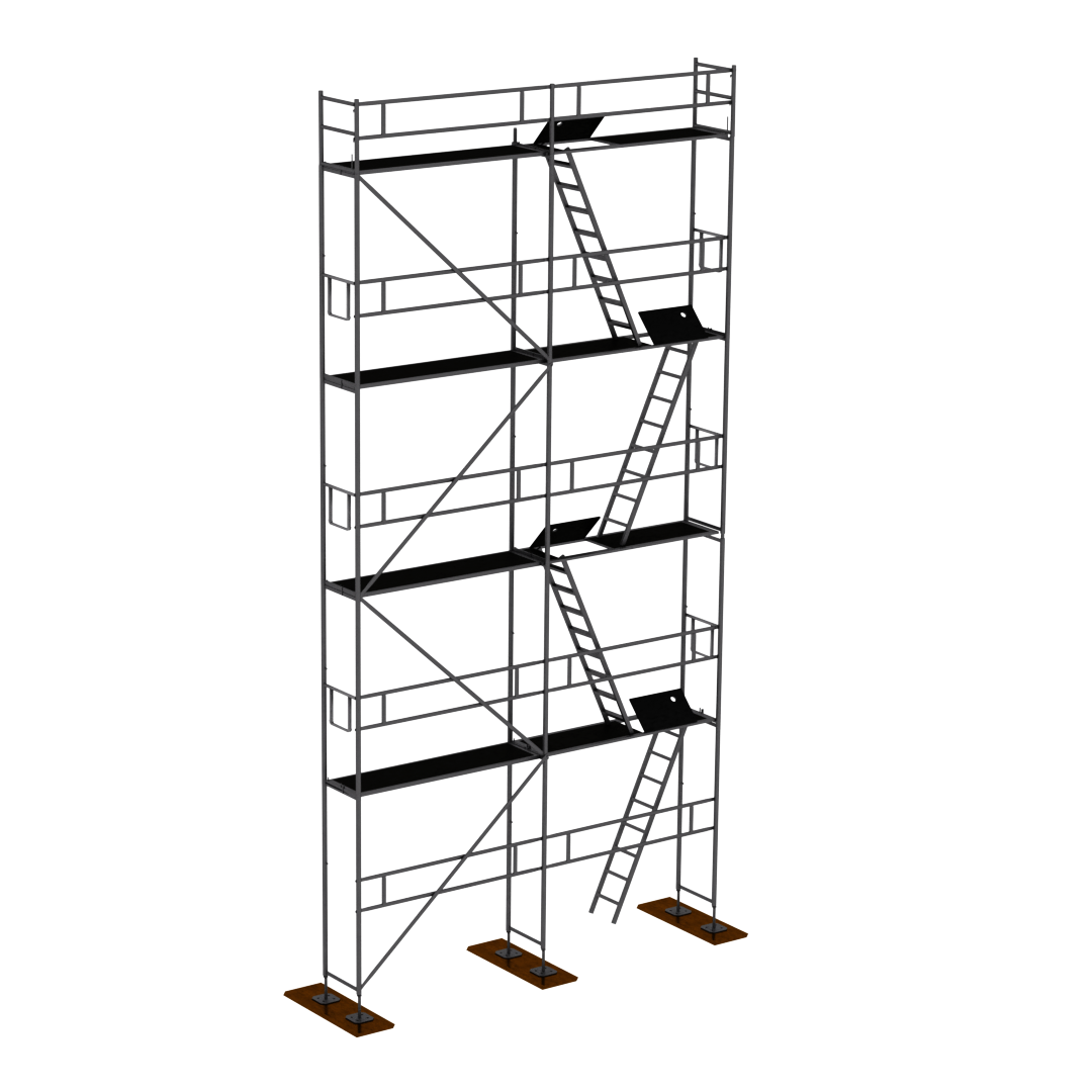 Rusztowanie aluminiowe Plettac P70 60m2