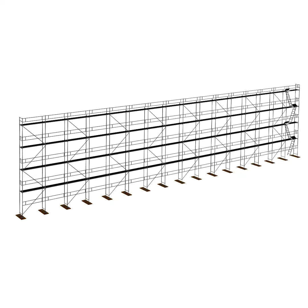 Rusztowanie aluminiowe Plettac P70 420m2