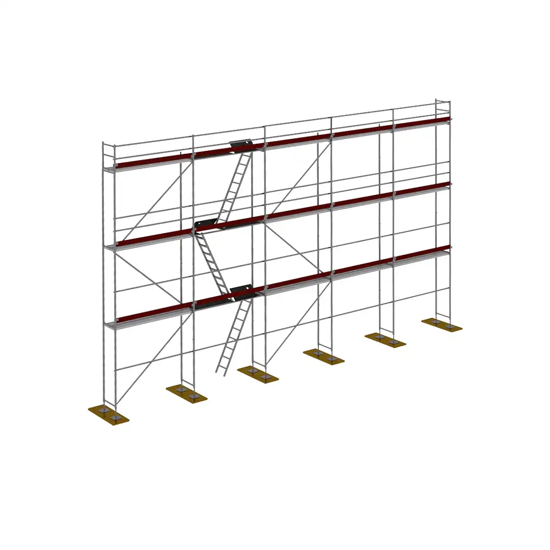Rusztowanie stal + P70 120m2