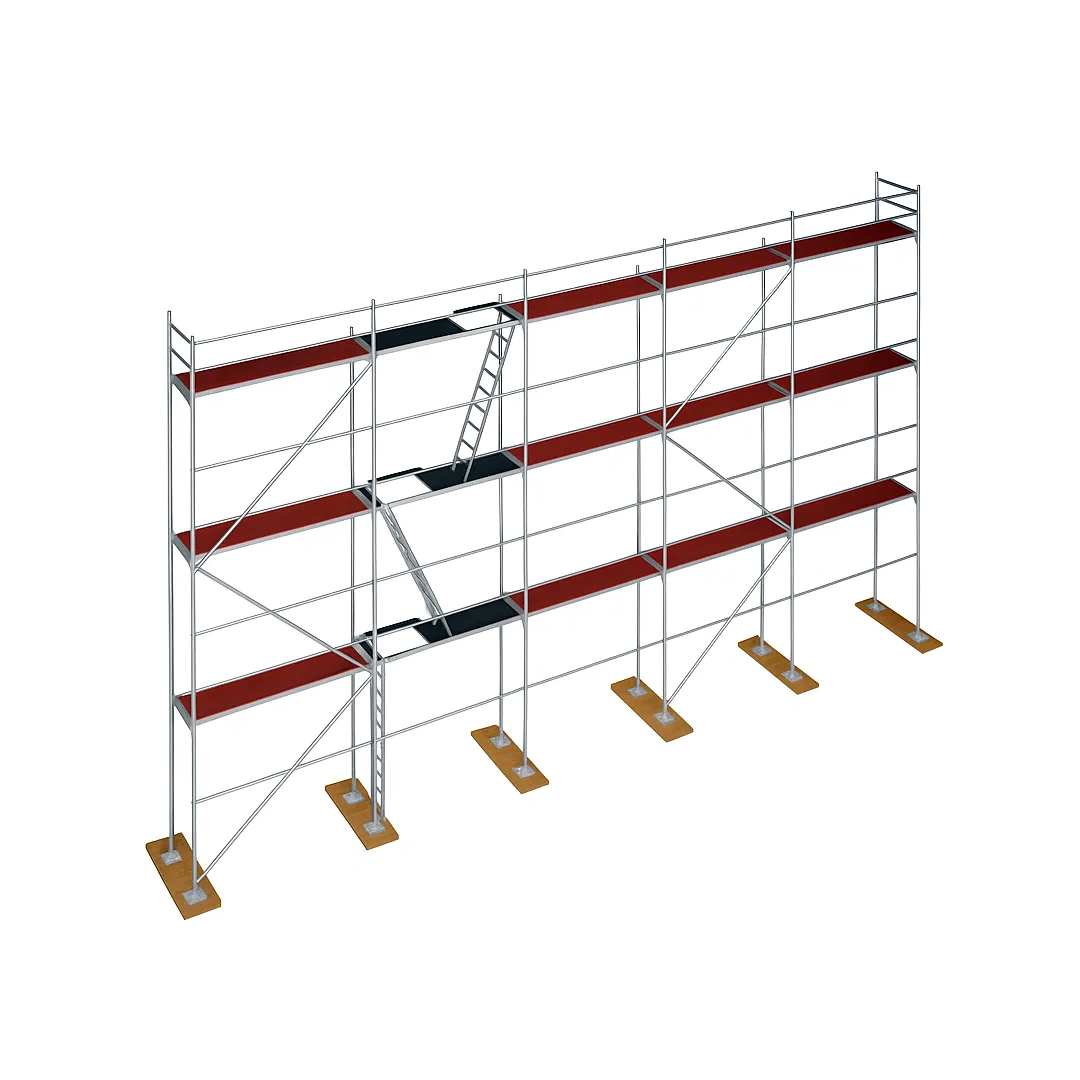Rusztowanie drewno P70 120m2