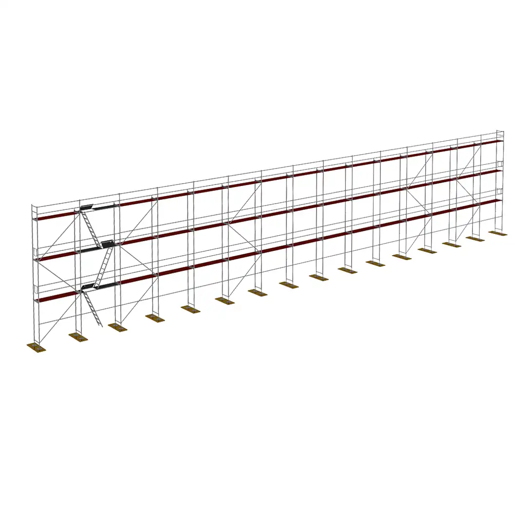 Rusztowanie drewno Plettac P70 380m2
