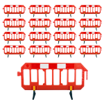 barierki pcv pomarańczowe