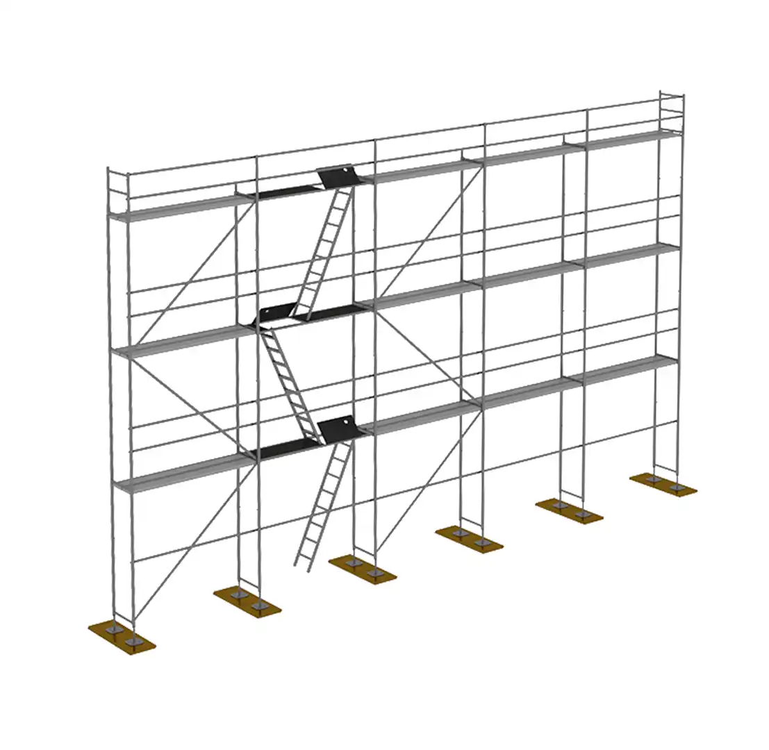 Rusztowanie stal Plettac P70 100m2