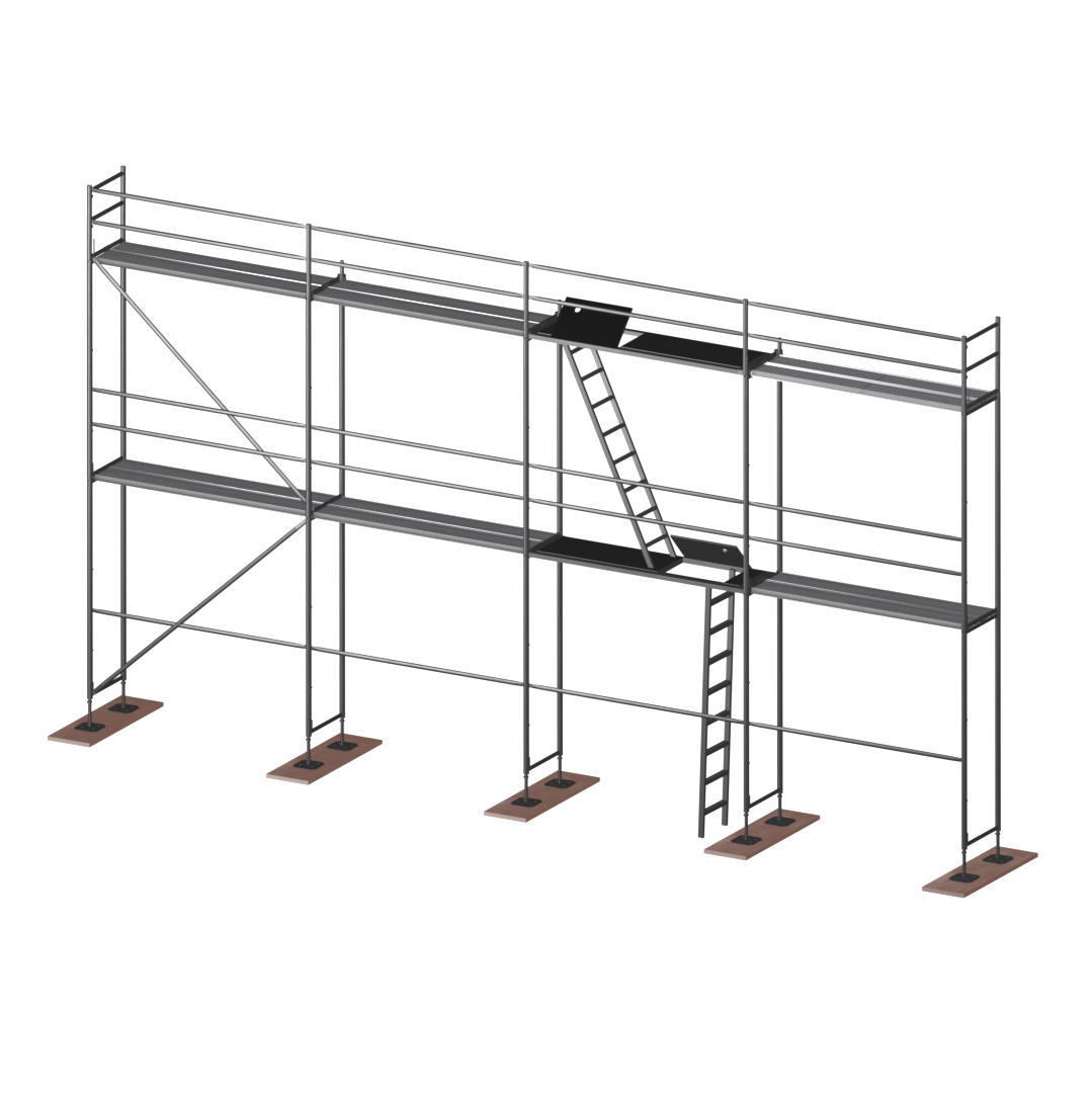 Rusztowanie stal P70 80m2 N