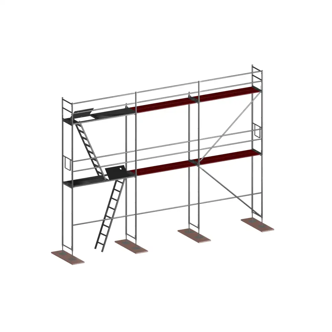 Rusztowanie drewno Plettac P70 54m2