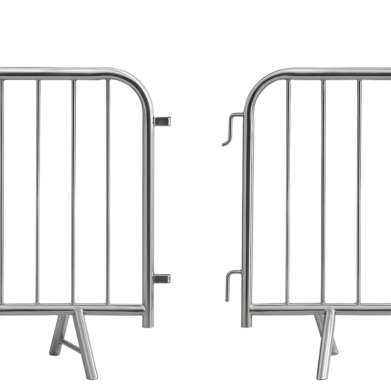 Barierka imprezowa oddzielająca stalowa