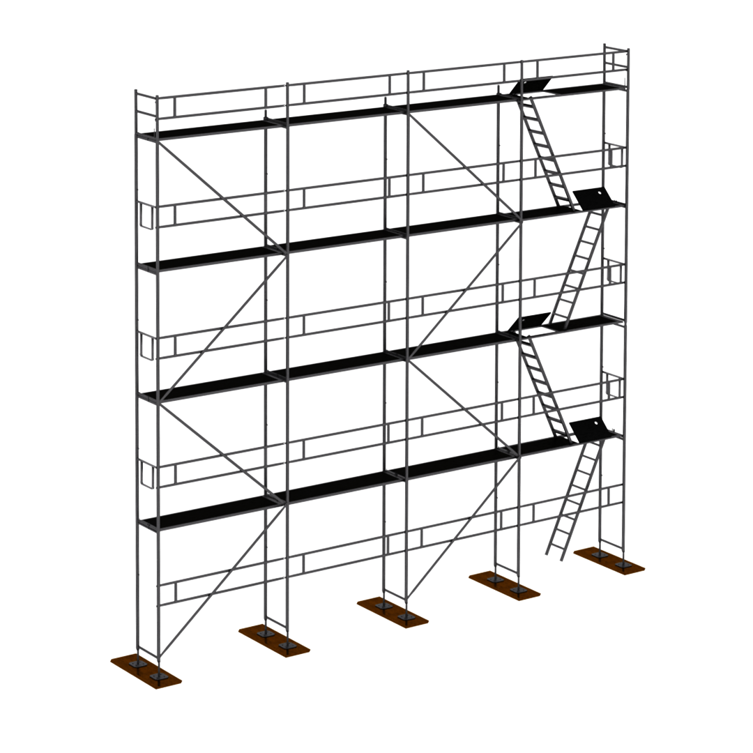 Rusztowanie aluminiowe Plettac P70 120m2