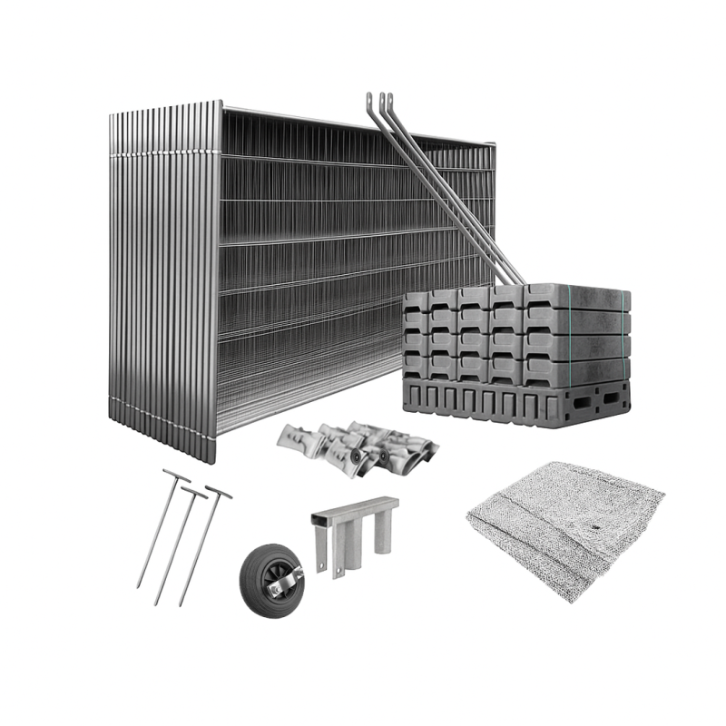 Ogrodzenie tymczasowe 122,5mb PCV czarne.png