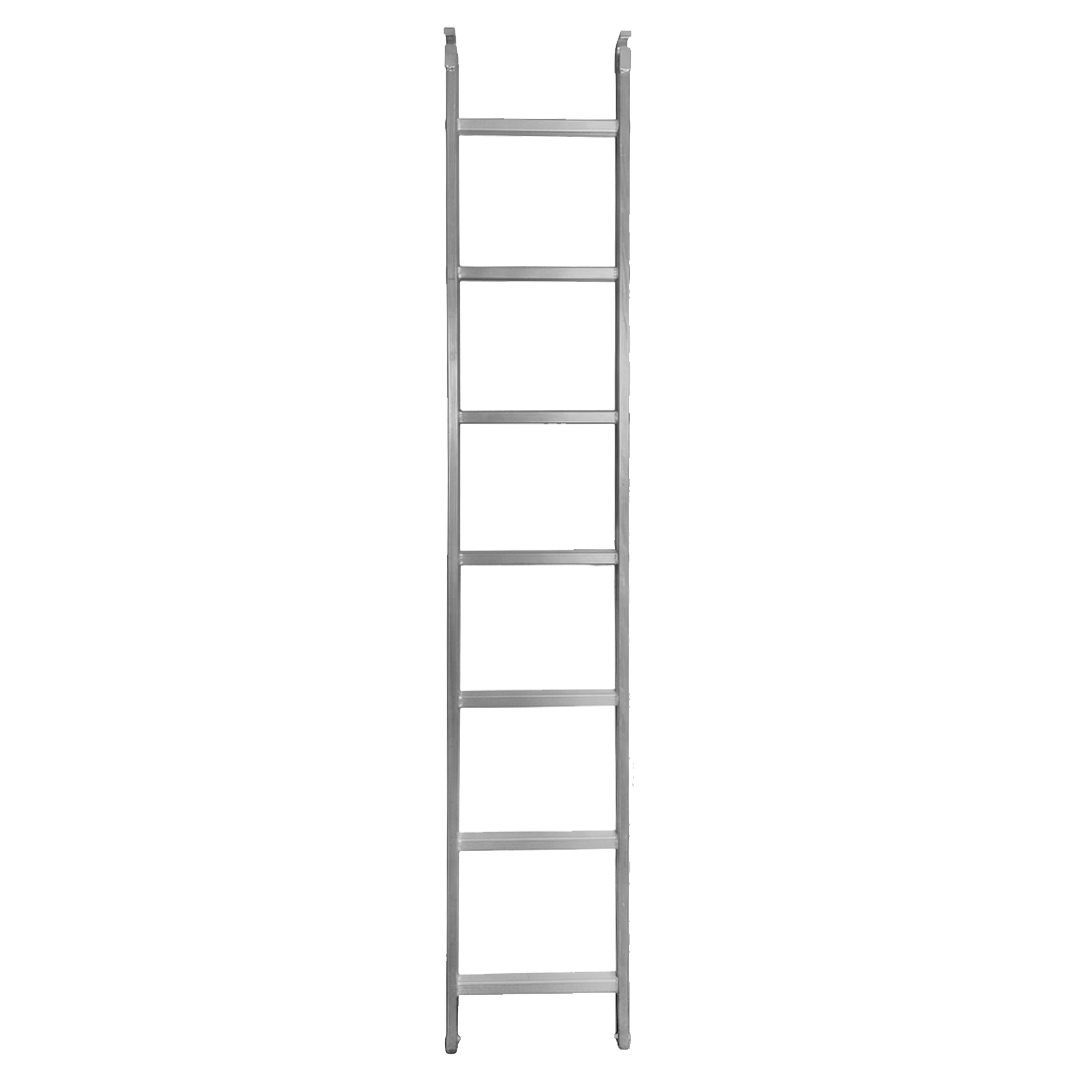 Drabina aluminiowa do podestów komunikacyjnych